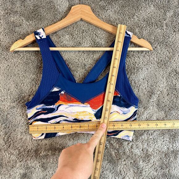 Cotton On Body Printed Sports Bra M Medium Yoga Pilates - Picture 8 of 9